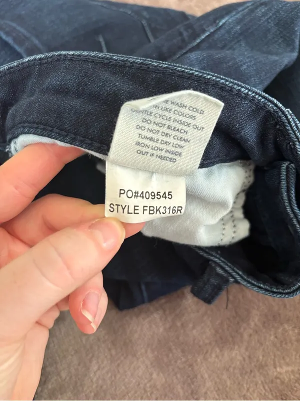BKE Stella Mid-Rise Skinny Jeans Dark Wash Slim Fit Size 28x31.5 - Image 7