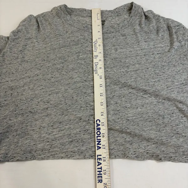 Pink Victoria's Secret Grey Space Dye Preppy ‎ Comfy Crop Top Womens Large Retro - Image 9