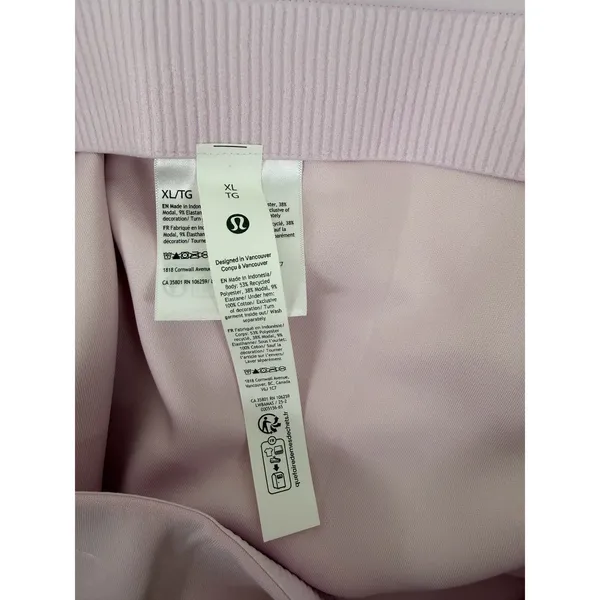 Lululemon Softstreme High-Rise Mini Skirt Soft Peach Fuzz Size XL - Image 8