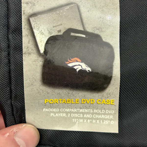 National Football League Team New England Patriots Portable DVD Player iPad Travel Case Bag 11”x8” - Image 3