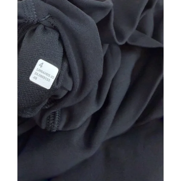 Lululemon Nulu High Rise Midi Skirt Black Size 4 NWT Back Slit Asia Fit - Image 10