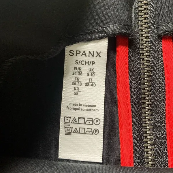 SPANX Black The Pefect Dress Fit and Flare Mini Dress S - Image 8