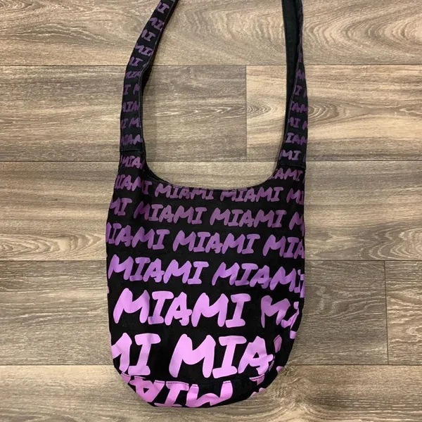 MIAMI Purple Arkash Beach Shoulder/ Crossbody Bag - Image 4