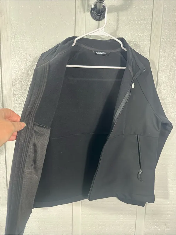 The North Face Black Full Zip Jacket Size Medium EUC - Image 7