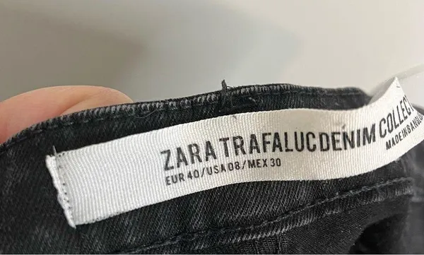 Zara Black Stretch Skinny Jeans 8 - Image 7