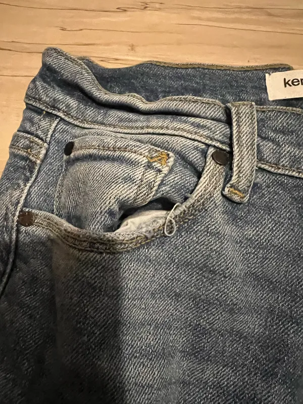 Kensie High Rise Straight Jeans - Image 7