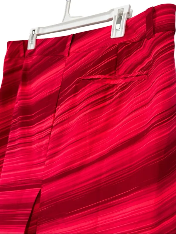 Nike Golf Tour Performance Dri-fit Red Lined Skirt Size 14 Womens - Image 5
