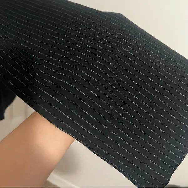Dolls Kill Love Too True Goth Pinstripe Pants - Image 4