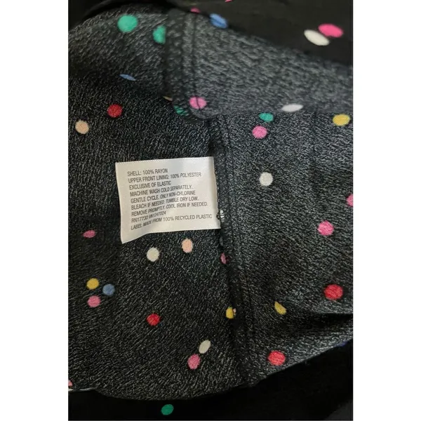 Rixo‎ for Target Black Polka Dot Long Sleeve Dress - Image 6