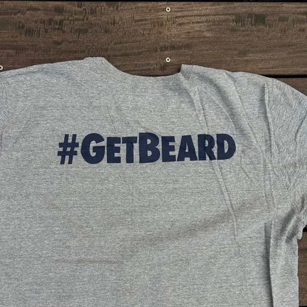 Grey Nike 2013 Ref Sox Baseball Team Graphic Tee #GetBeard T-Shirt - Image 5