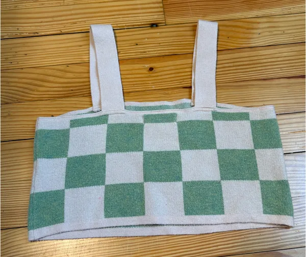 Altar'd State checkered top - Image 2