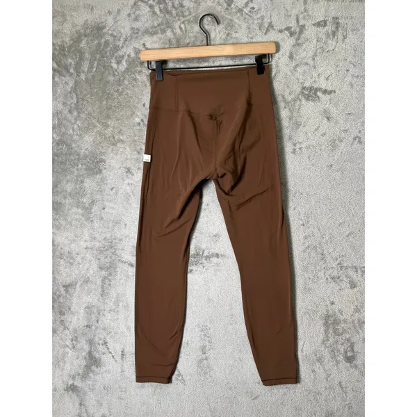 Vuori AllTheFeels Leggings Brown Women's High Rise Soft Performance Activewear S - Image 3