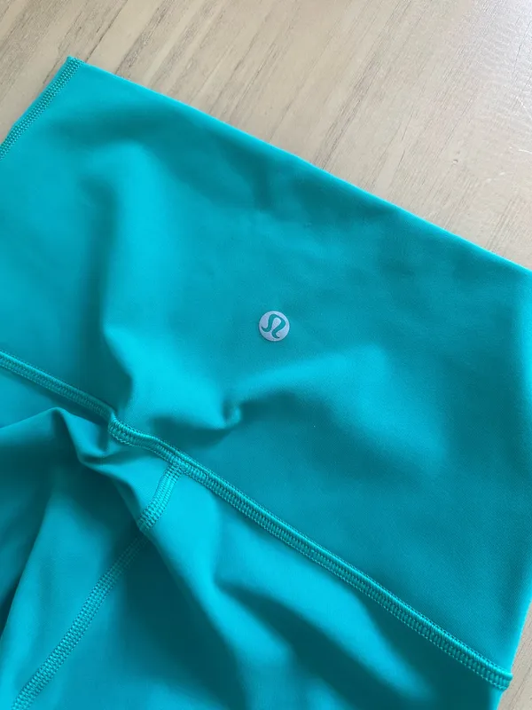 Lululemon Wunder Under Super-High-Rise Tight 28" *Luxtreme Maldives Green 4 - Image 5