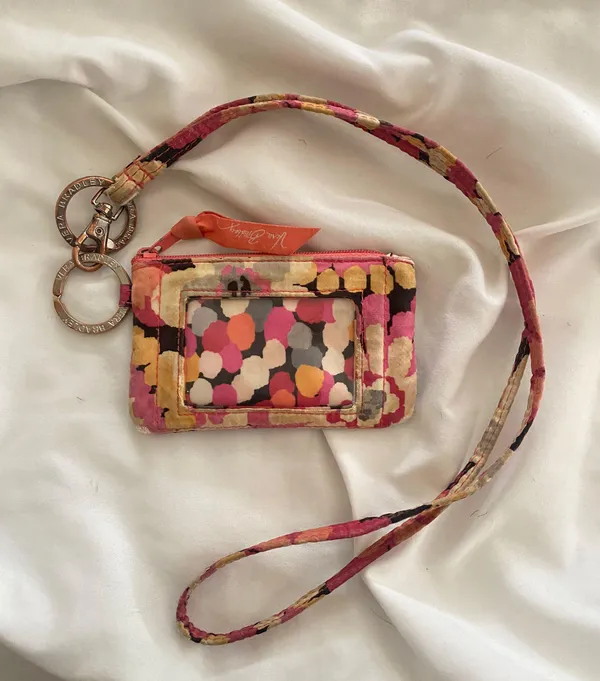 Vera Bradley Zip ID Wallet + Lanyard - Image 2