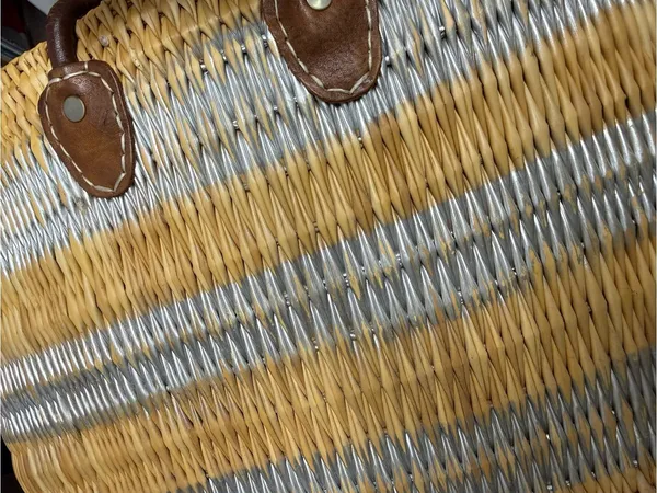Club Monaco Straw Beach Tote - Image 4