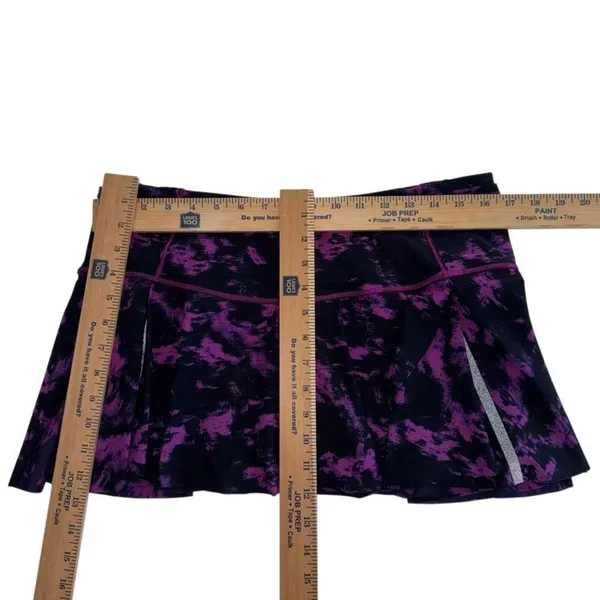 Lululemon Hit Your Stride Skirt Breezie Regal Plum Black / Black Size 10 Skort - Image 13