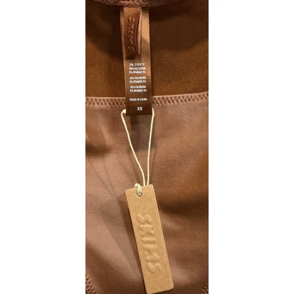 NWT Skims Wet Jersey Cutout Bodysuit Copper‎ Discontinued Color XS - Image 5