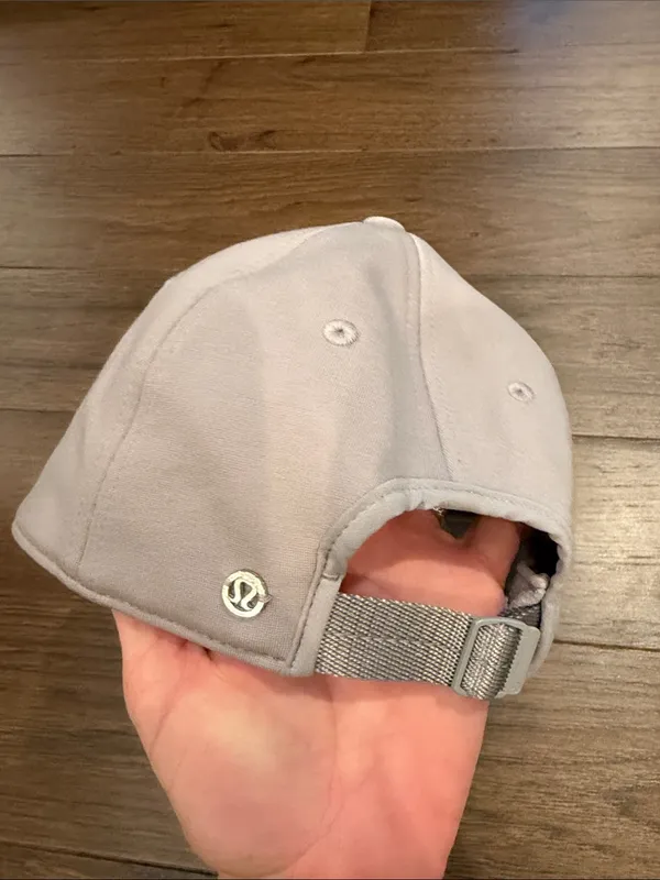 Lululemon  Structured Classic Ball Cap One Size Gray - C53-033 - Image 3