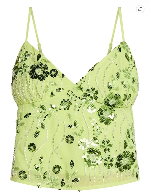 No Boundaries Beaded Cami - Image 3