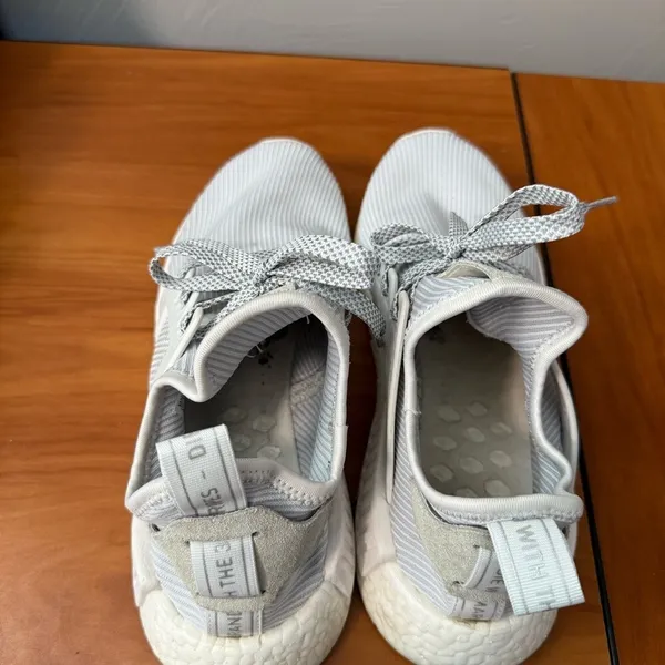 adidas Women's NMD‎ XR1 'Triple White' Sneaker BB3684 W7.5 - Image 5