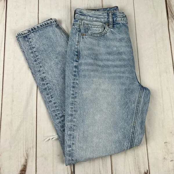 American Eagle mom jeans size 0 - Image 3