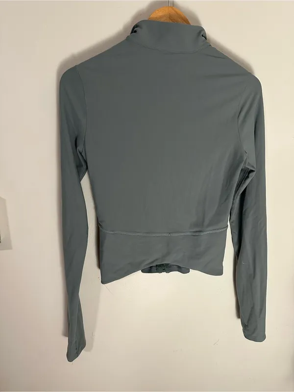 Spanx SPANXsmooth™ OnForm Full Zip Jacket medium Fennel - Image 4