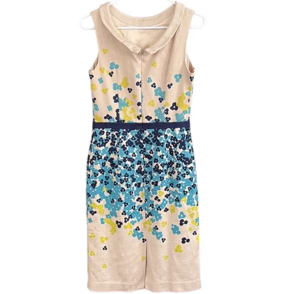 Boden Floral Sleeveless Dress Size 6 - Image 2