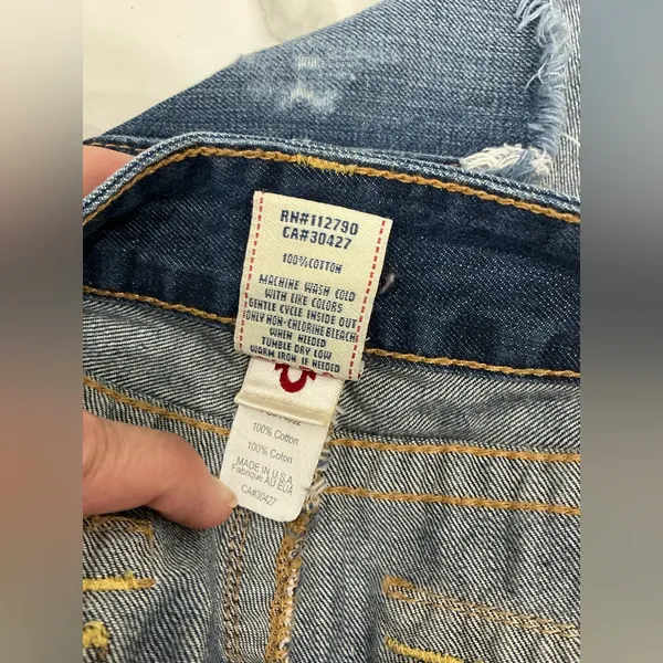 TRUE RELIGION MINI DENIM SKIRT 🔥🔥🔥 - Image 8