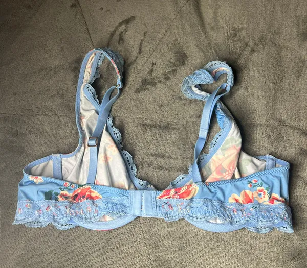 Y2K Bra Blue Size 34 B - Image 2