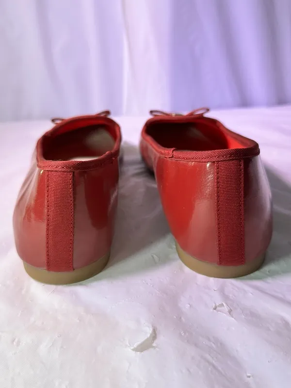 Patent Leather Bow Ballet Flat - Image 6
