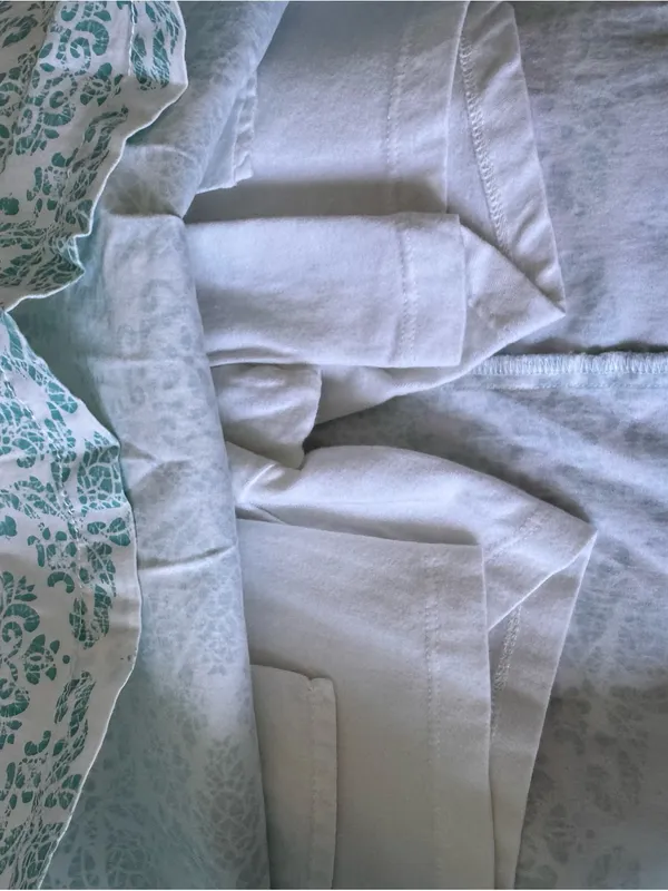 Aventura‎ Organic Cotton Printed Skort Size 4 Mint Green White - Image 5
