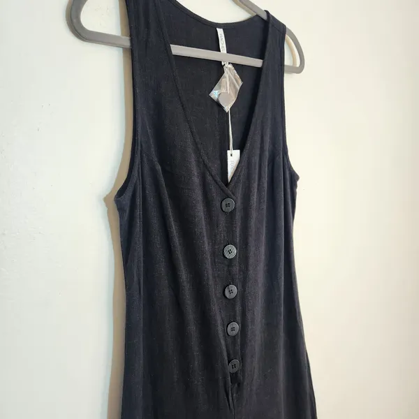 Rachel Pally Black Wide Leg Sleeveless Jumpsuit Size XL NWT - Image 4