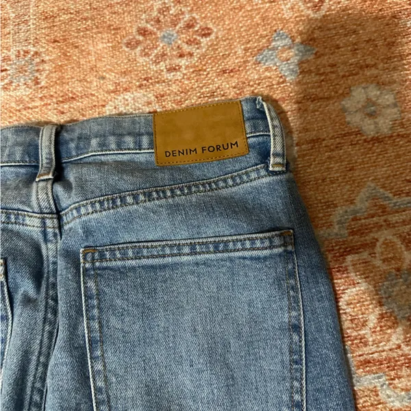 Aritzia denim forum the twiggy high rise flare 28L size 27 - Image 7
