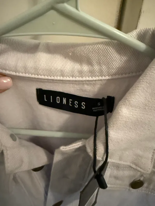 LIONESS Denim Romper - Image 3