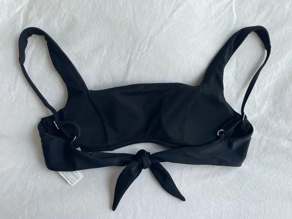 Abercrombie Black Bralette Bikini Top - Image 2