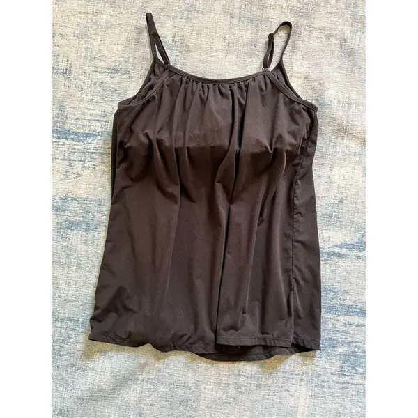 32 Degrees Cool Black Camisole With Built In Bra Medium - Image 9