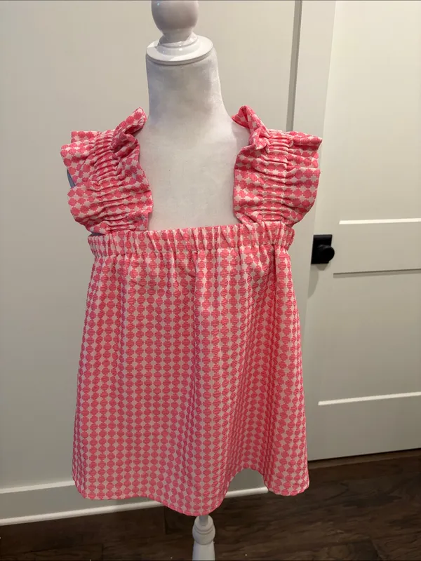 New With Tags THML Textured Pattern Top Sz M - Image 2