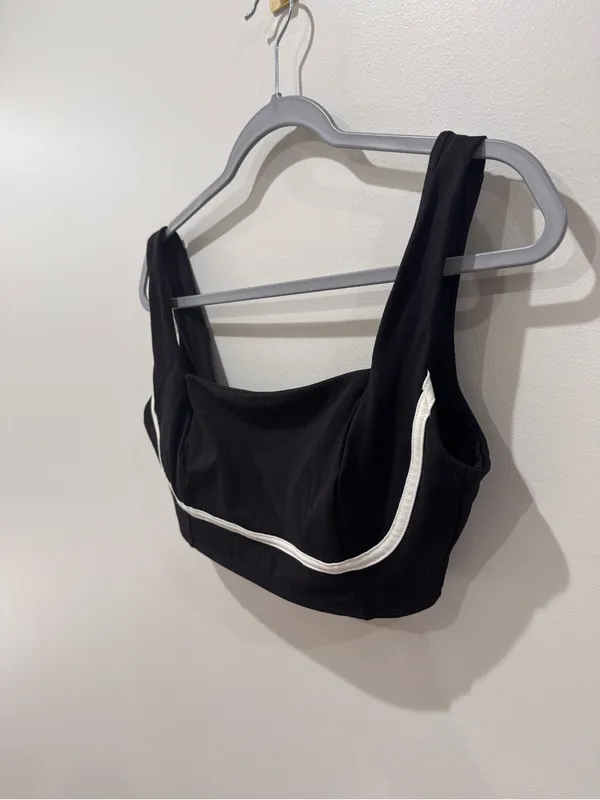 Monday Body Size V/XL Zion Bra - Black/Ivory - Image 3
