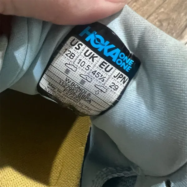 Hoka One One Bondi 8 Women's Running Sneakers Multicolor Size 12b - Image 3