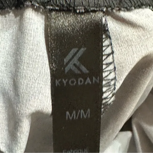 Kyodan Black Gray Camouflage Crop Jogger Pants Medium Casual Grunge - Image 8