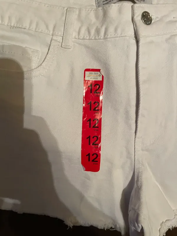 Primark NWT Size 12 Women’s Denim Shorts - Image 5