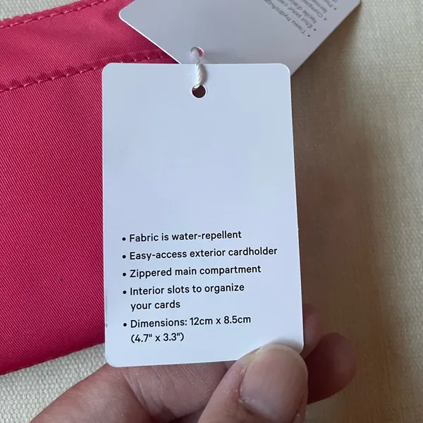 Lululemon Clippable Card Pouch - Glaze Pink - Image 12