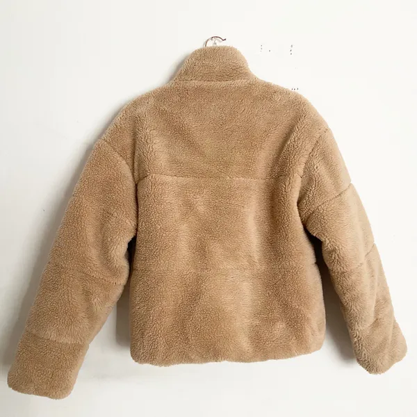 Alo Yoga Sherpa Stage Puffer Camel M - Image 5