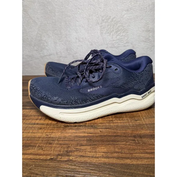 Brooks Ghost Max 2 Women's Running Walking Shoes Size 8 Navy Blue Gorpcore Work - Image 8