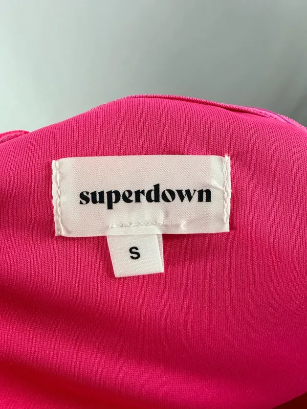 Superdown‎ Strapless Mini Cocktail Dress in Pink Size Small - Image 6