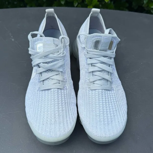 Nike Air Vapor Max 3.0 White/Pure Platinum/ Metallic Silver Women’s Size 8.5 - Image 9