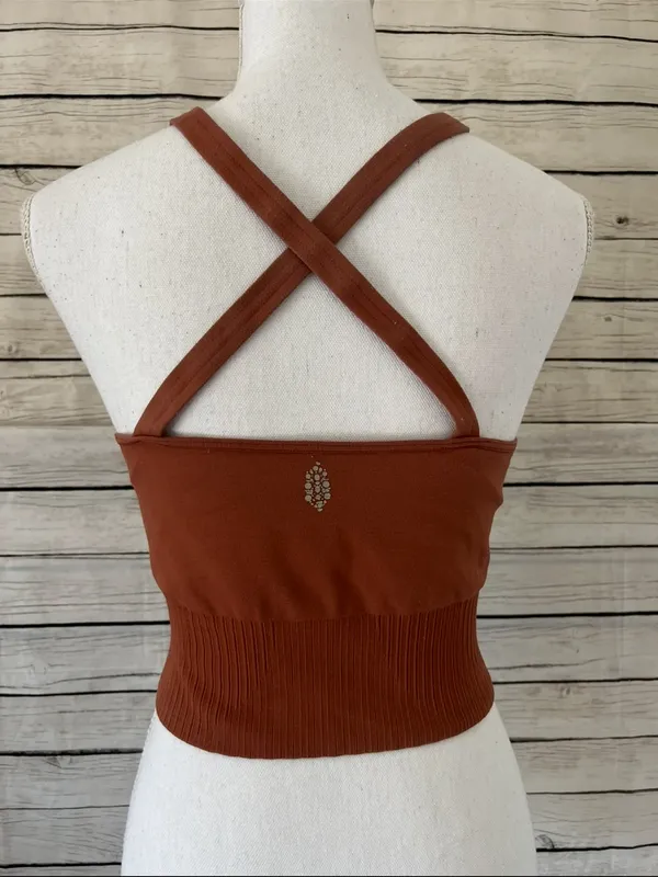 FP Movement Free People Good Karma Crop Tank Size M/L - Image 5
