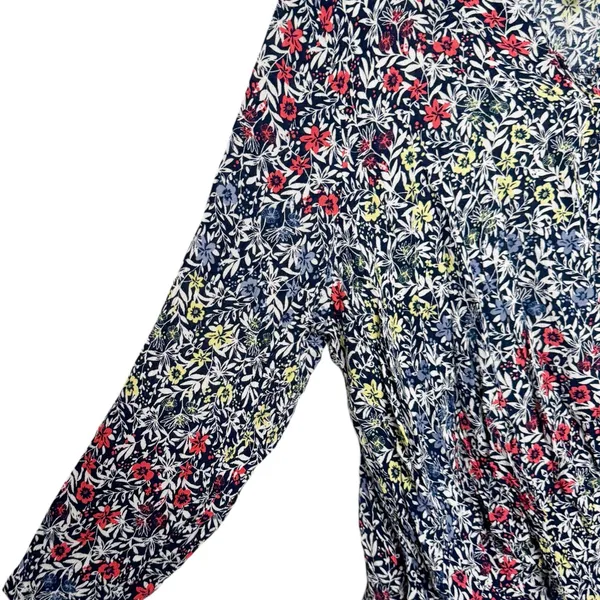 A.N.A Floral Long Sleeve Top Sz Xxl - Image 5