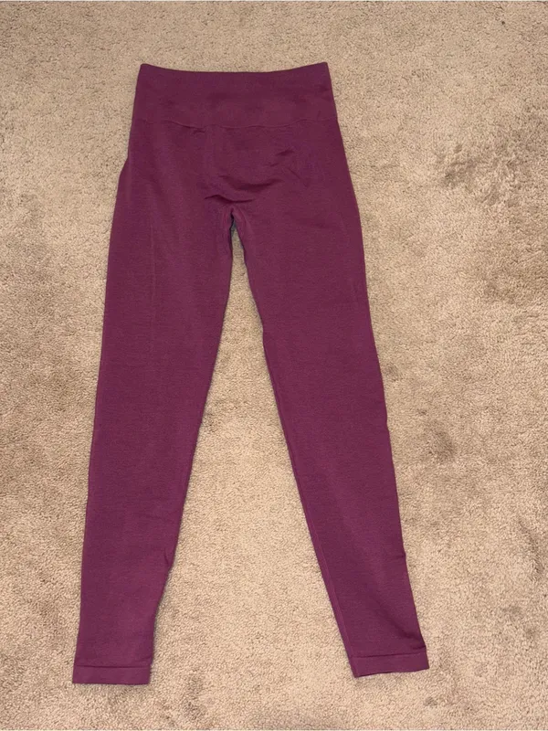 Women’s CELER Plum High-Rise Seamless Leggings Size: S - Image 2