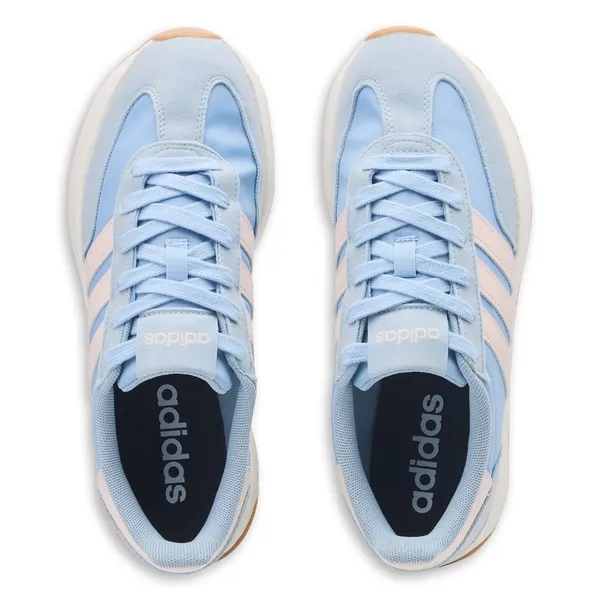 Adidas Women's Blue and Pink run 70s retro sneaker - Image 2